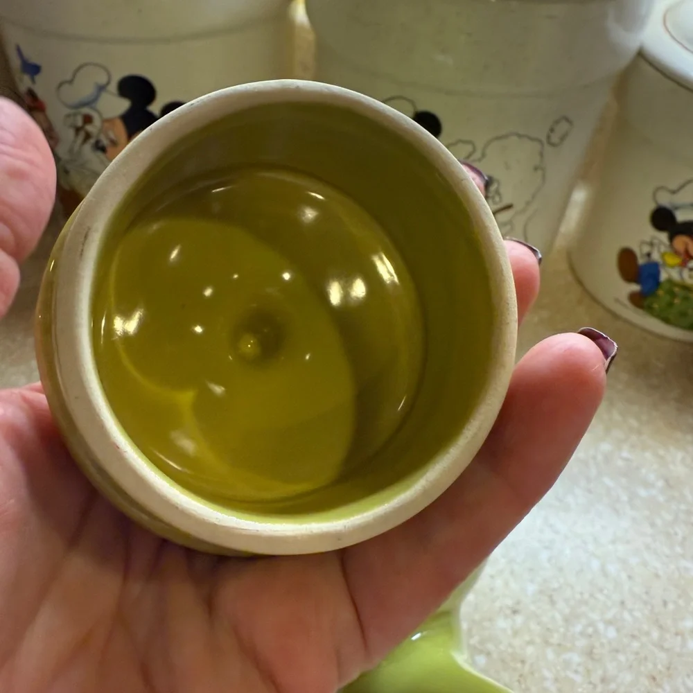Olive Green Ceramic Teapot Made in USA Hot Water Hot Tea Craft